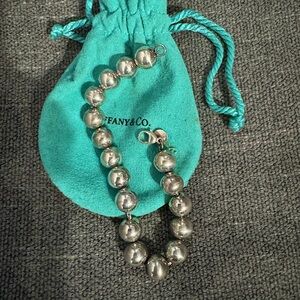Tiffany & Co Silver Ball Bracelet